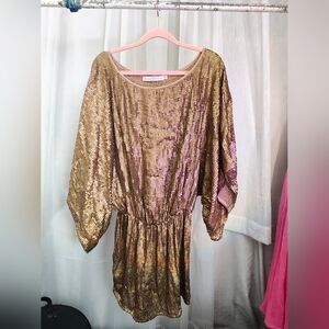 Vintage sequin disco dress